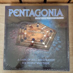 Pentagonia Strategy Board Game from Think Unincorporated 2000 NEW Sealed